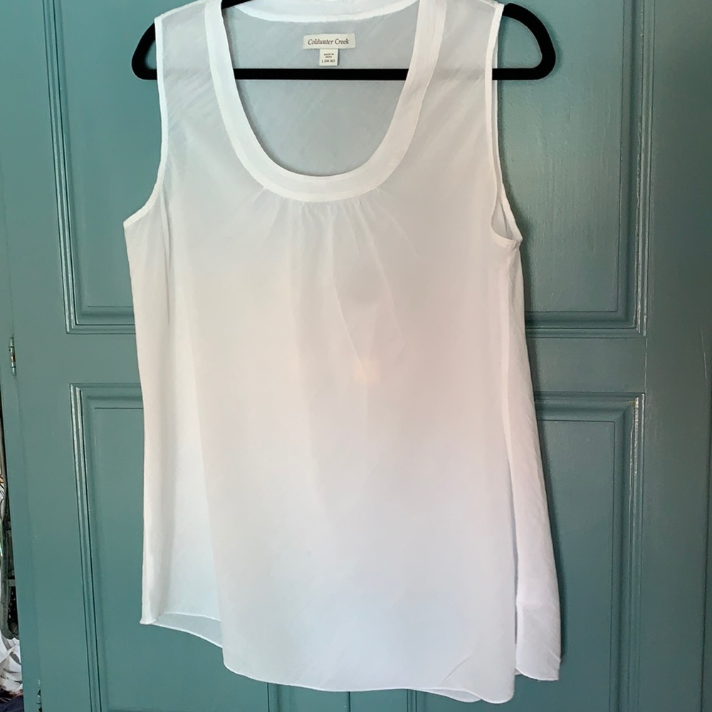 Coldwater Creek Gauzy Tank